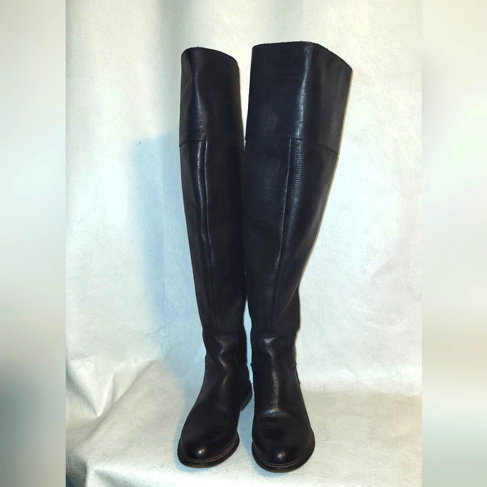 Sexy above knee Franco Sarto Leather Boots!